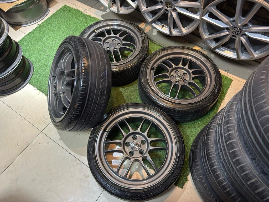 17 İNÇ 5x100 ENKEİ RFP 01 JANT LASTİK TAKIMI TAKAS OLUR EGEA POLO - 9