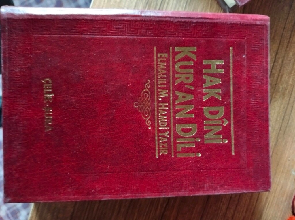 elmalı Hamdi Yazır hak dinî kuran dili - 4