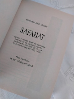 Safahat – Mehmed Âkif Ersoy - 2