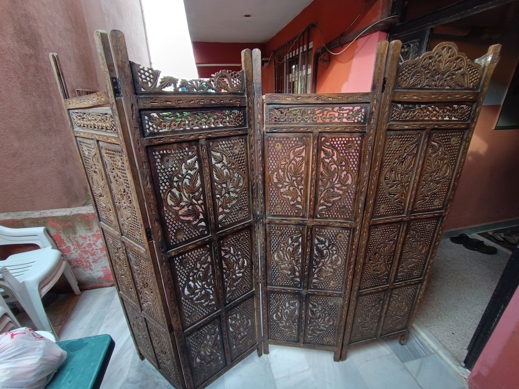 Ahşap Paravan / Ahşap Oymalı Paravan - 3