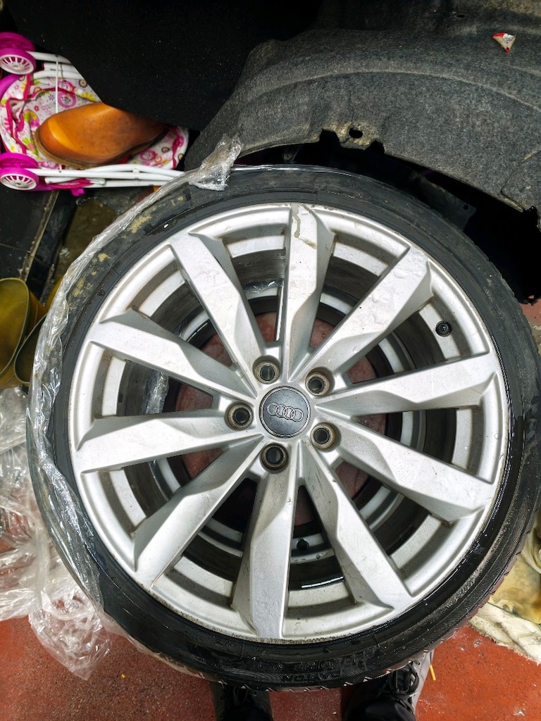 Audi 18 jant lastik orijinal - 2