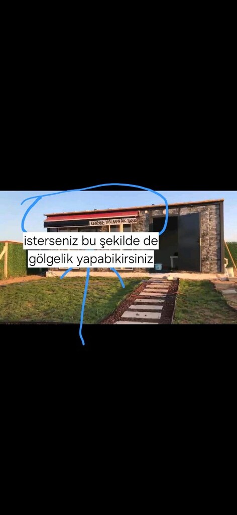 4 metresaglam calışır şekilde kölgelik - 2