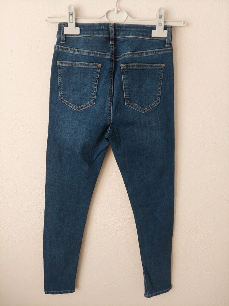 trendyol bayan yırtık detaylı Jean pantolon - 2