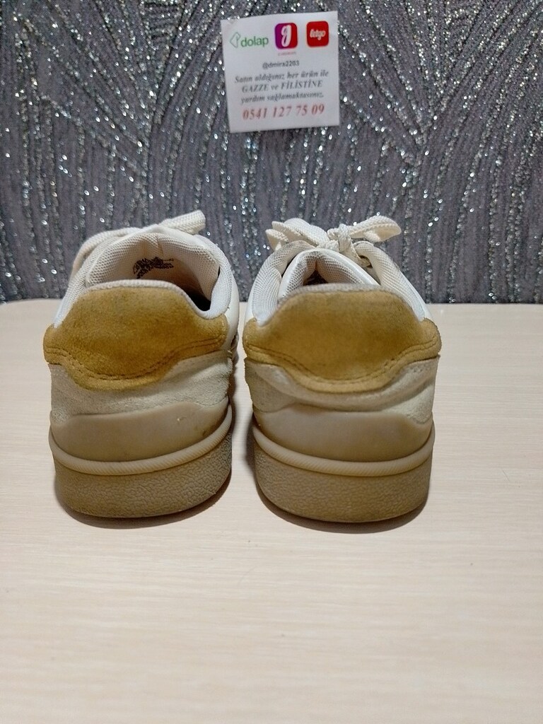 Süet Bayan Sneaker...37 numara — görsel 7/8