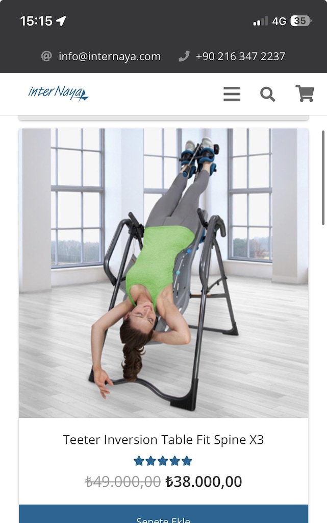 Teeter Fit Spine x3