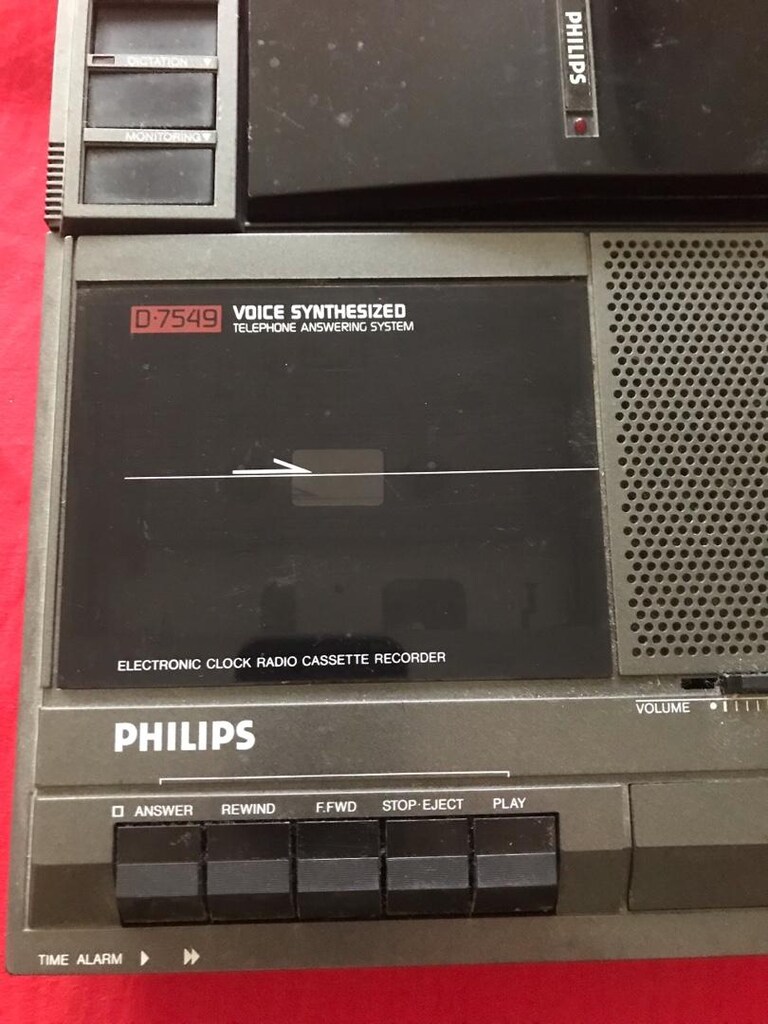 telesekreterli Philips ahizeli,radyolu,saatli telefon - 7