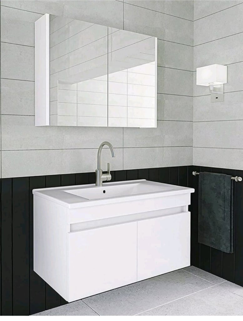 Beyaz Banyo Dolabı 65 lik - 11