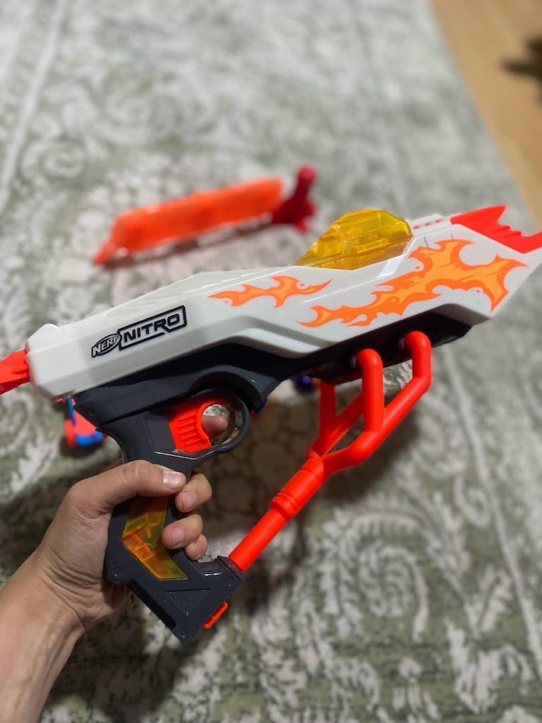 nerf nitro araba fırlatma tabanca
