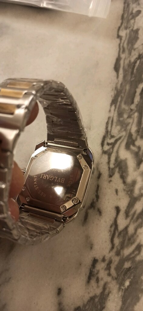 Bvlgari takvimli pilli çelik kol saati - 9