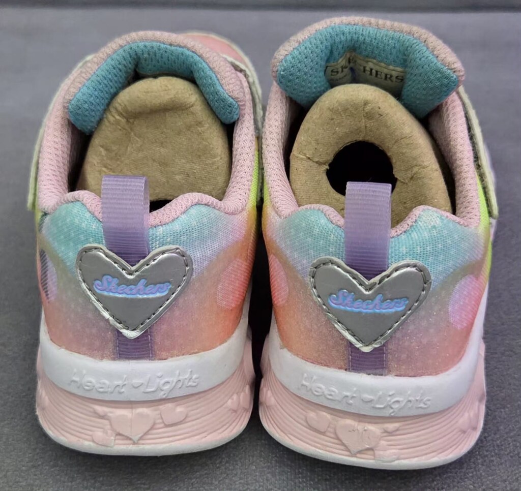 Orijinal Skechers Heart Lights Işıklı Kız Çocuk Spor Ayakkabısı - 7