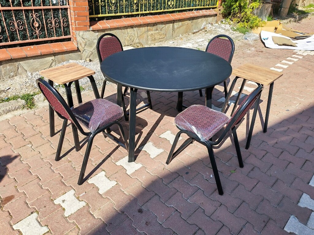 Kahve Sandalye Masa Takımı - 2