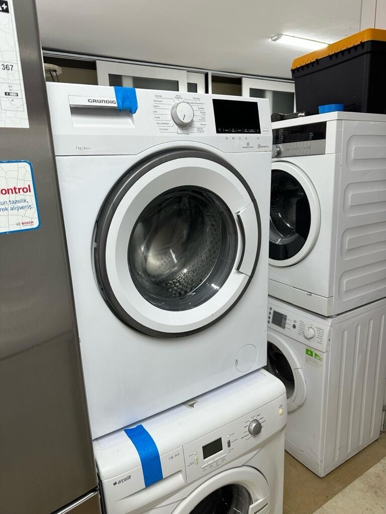 GRUNDIG 7 KG A+++ ÇAMSŞIR MAKİNASI YENİ NESİL İNVERTER MOTOR WİFİ Ö - 3