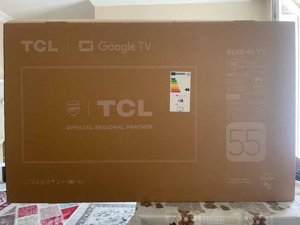 4K QLED Tv TLC 55” (140 ekran) - 2