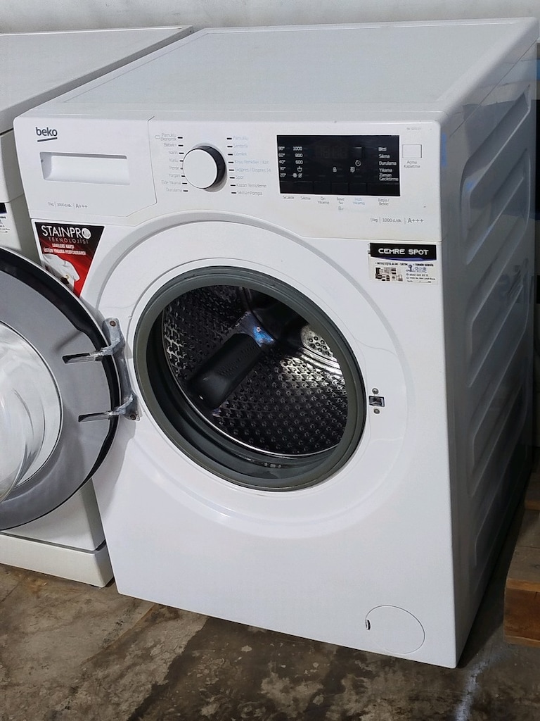 BEKO 9 KG ÇAMAŞIR MAKİNESİ İZMİR İÇİ 3 AY GARANTİMİZ VARDIR - 8
