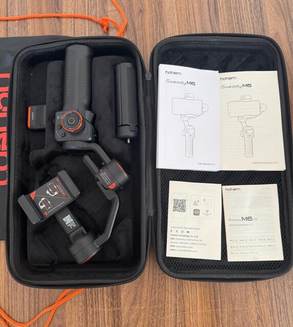 Sıfır Ayarında iSteady M6 Gimbal