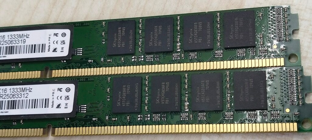 DDR3 1333 MHZ. RAM 16 GB.SIFIR ÜRÜNLER - 4