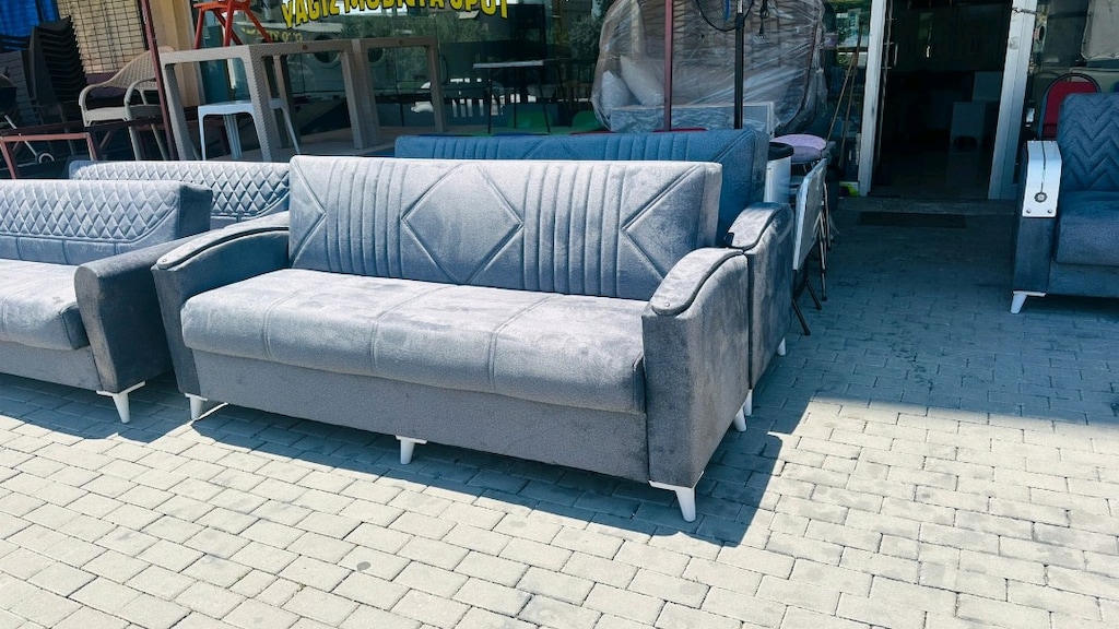 komple sıfır yenilenmiş çekyat takımı 2 adet 3lü - 5