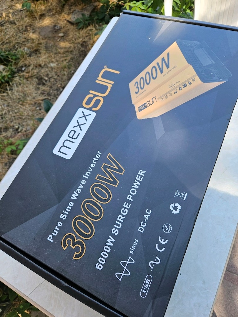 sıfır kullanılmamış 3000W 24volt İNVERTER - 4