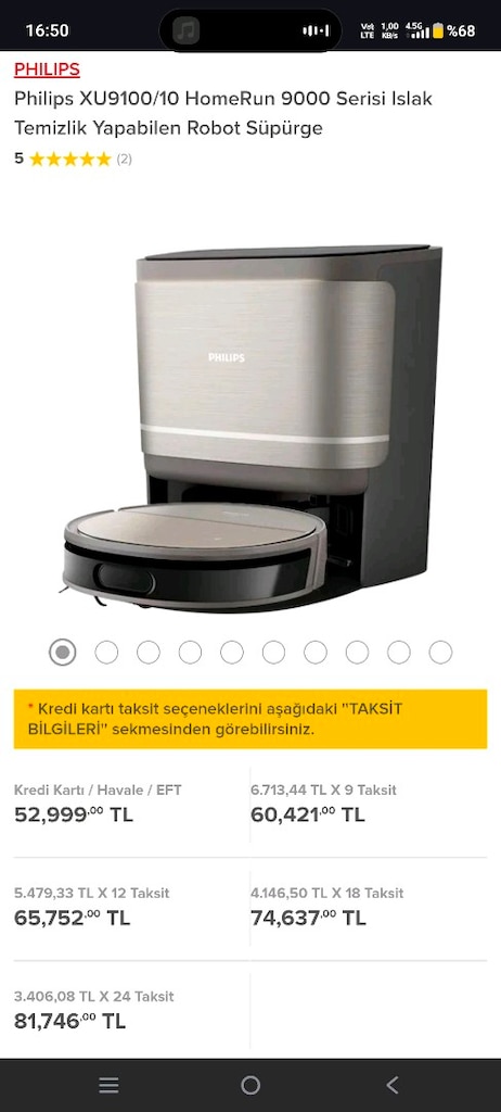Philips robot süpürge 9000 Serisi - 3