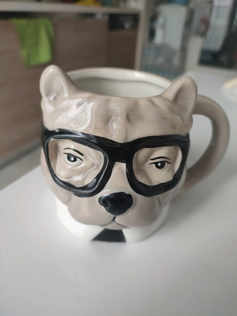 Karaca Animal Buldog mug - 4