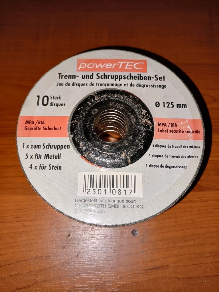 spiral taşlama kesme taşı paketli - 2