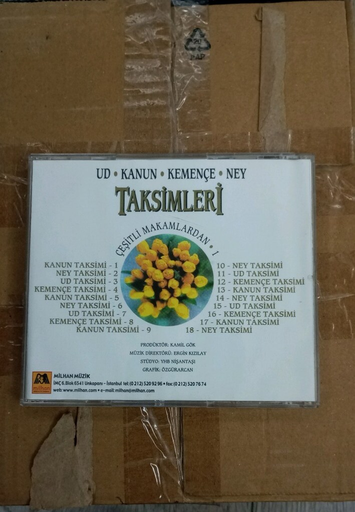Klasik Türk müziği CD seti 3 lu - 7