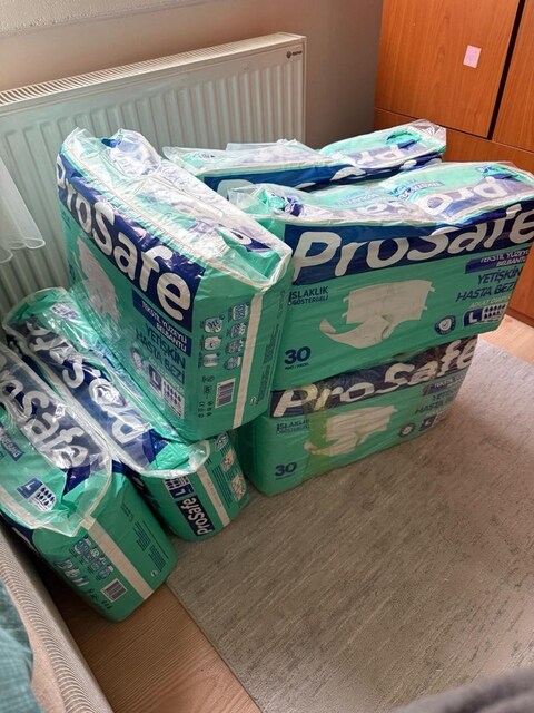 prosafe yetişkin hasta bezi L beden