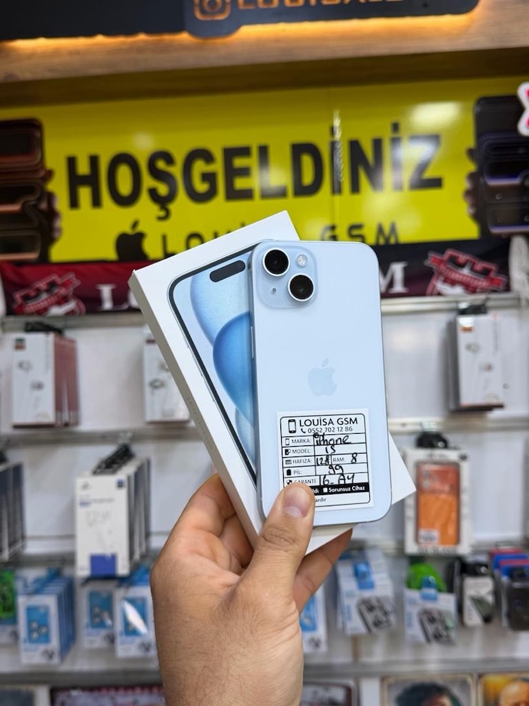 IPHONE 15 128 GB 16 AY GARANTİLİ - 2