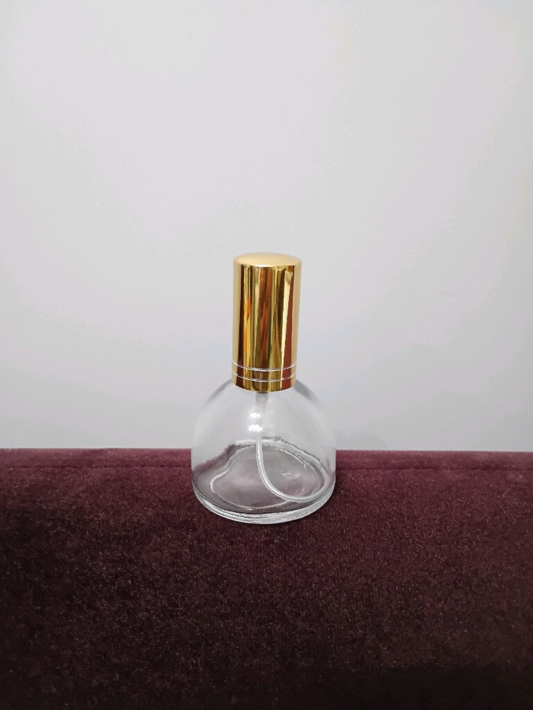 50 ml metal kapak boş parfüm şişesi - 2