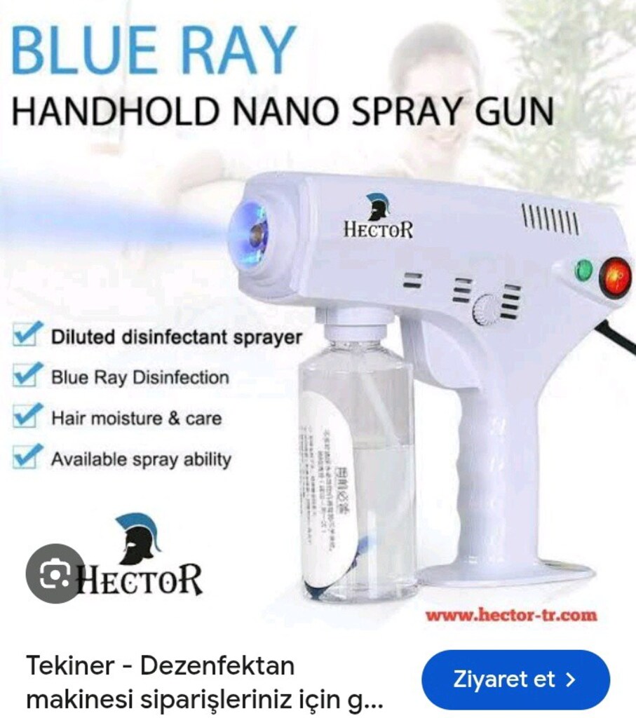 HECTOR HD205B BUHARLI SAÇ DÜZLEŞTİRİCİ VE ORTAM STERİLİZASYONU - 3