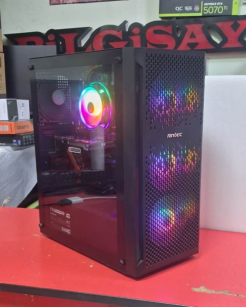 7.550₺'YE I7 2600+12GBRAM+4GBEKRANKARTLI+256SSD KASA ANTEC MARKA - 12