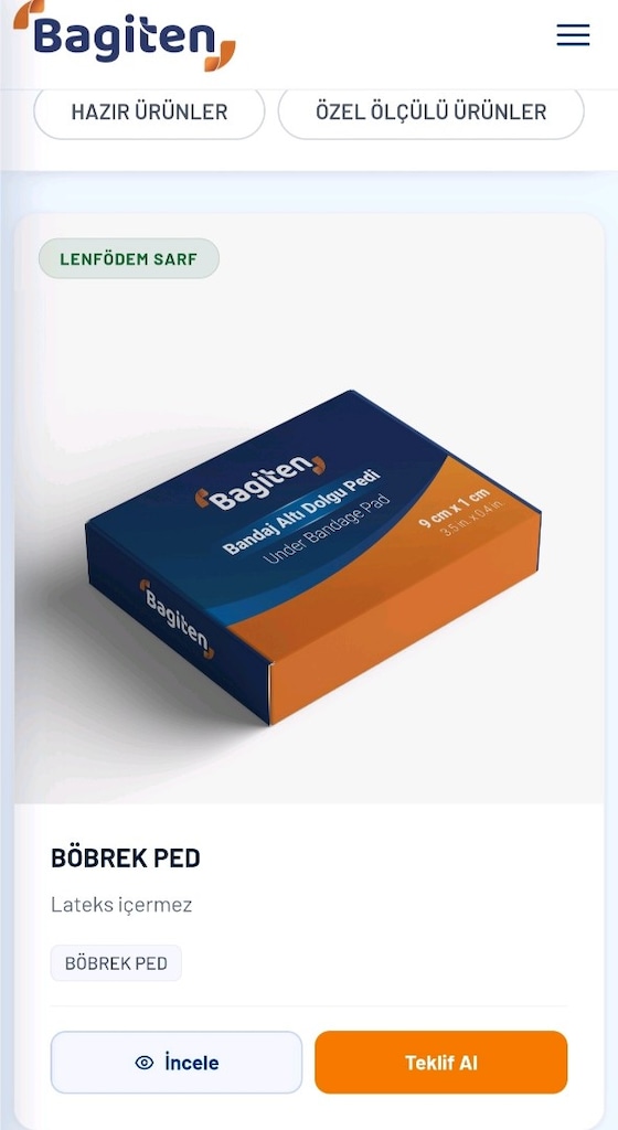 Bandaj Altı Dolgu Pedi - 4