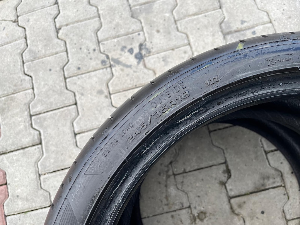SET - 245 35 18 - 225 40 18 GOODYEAR YAZLIK TAKIM YENİ GİBİ - 6