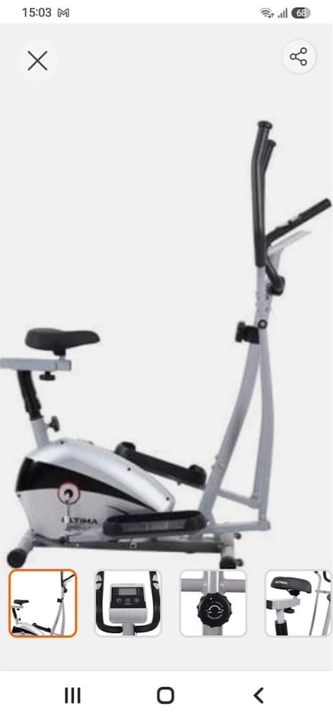 Ultima Pro-Fit Manyetik Eliptik Kondisyon Bisikleti - 4