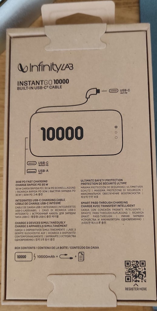 Harman InfinityLab InstantGo 10000 mAh Powerbank - 30W PD Hızlı Şarj - 3