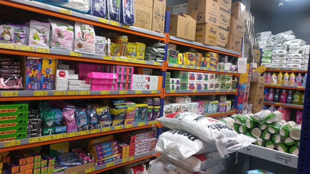 gross rafı ve kasiyer barkod sistemi ve kamera sistemi ve sütlük dolab - 9