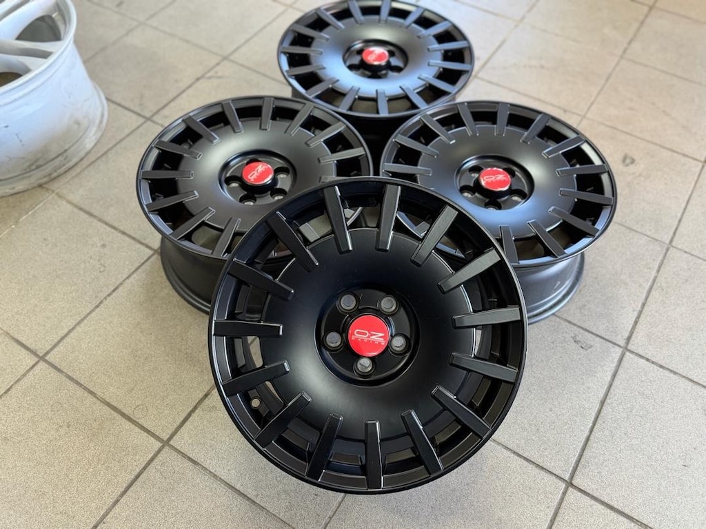 16 İNÇ OZ RACİNG 5X100 BLACK SIFIR POLO BORA İBİZA FABİA - 5