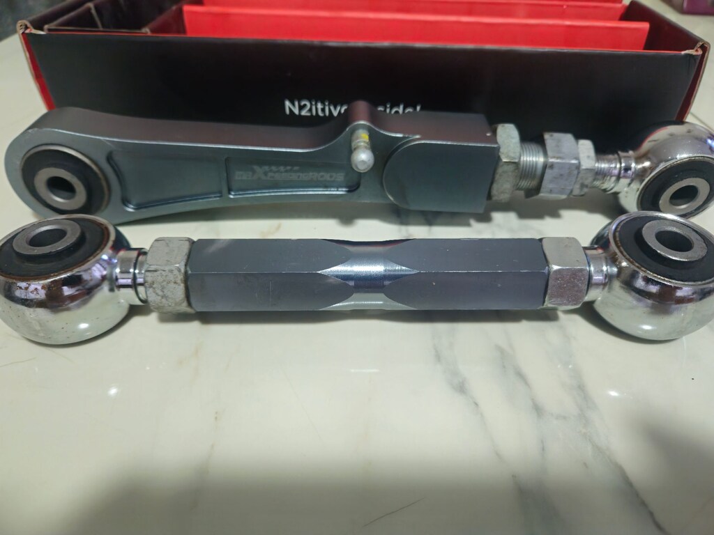 N2itive Tesla 2012-2020 S ve X modelleri için kamber Denge Kolu çift - 6