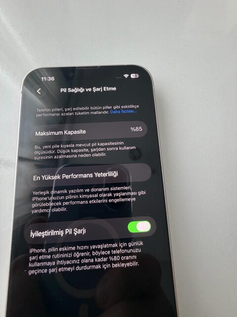 ıphone 14 256GB sıfır ayarında garantisi devam ediyor