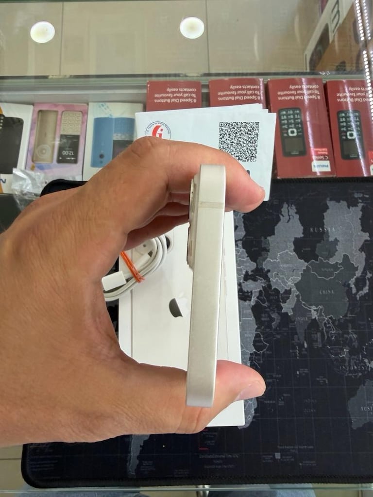 İPHONE 13 128 GB TR BEYAZ CİHAZI 10 AY GARANTİLİ HATASIZ PİL 88 - 3