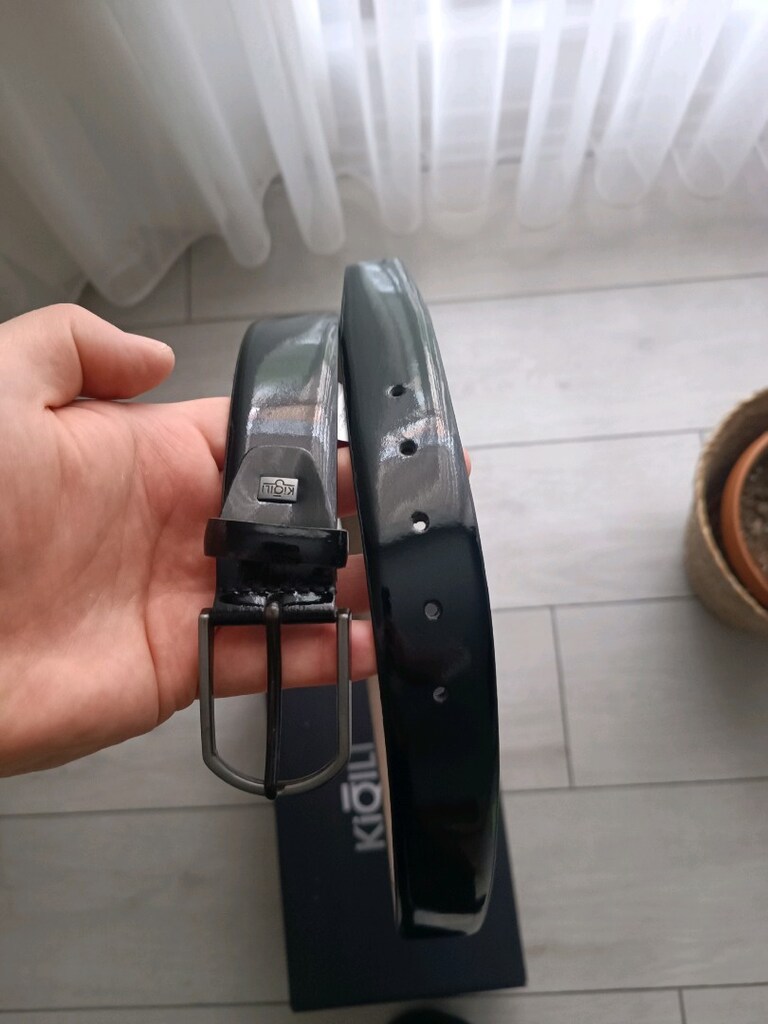Kiğılı rugan kemer