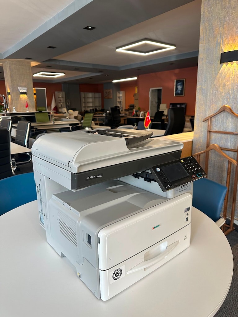 KLAS OFİS ÜSKÜDAR RICOH AFICIO MP 301 YAZICI İKİNCİ EL - 2