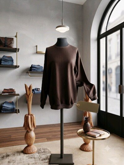 sweatshirt kahve rengi