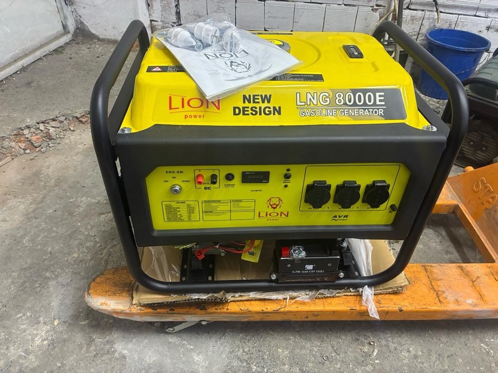 8 Kva lion jeneratör sıfır - 3