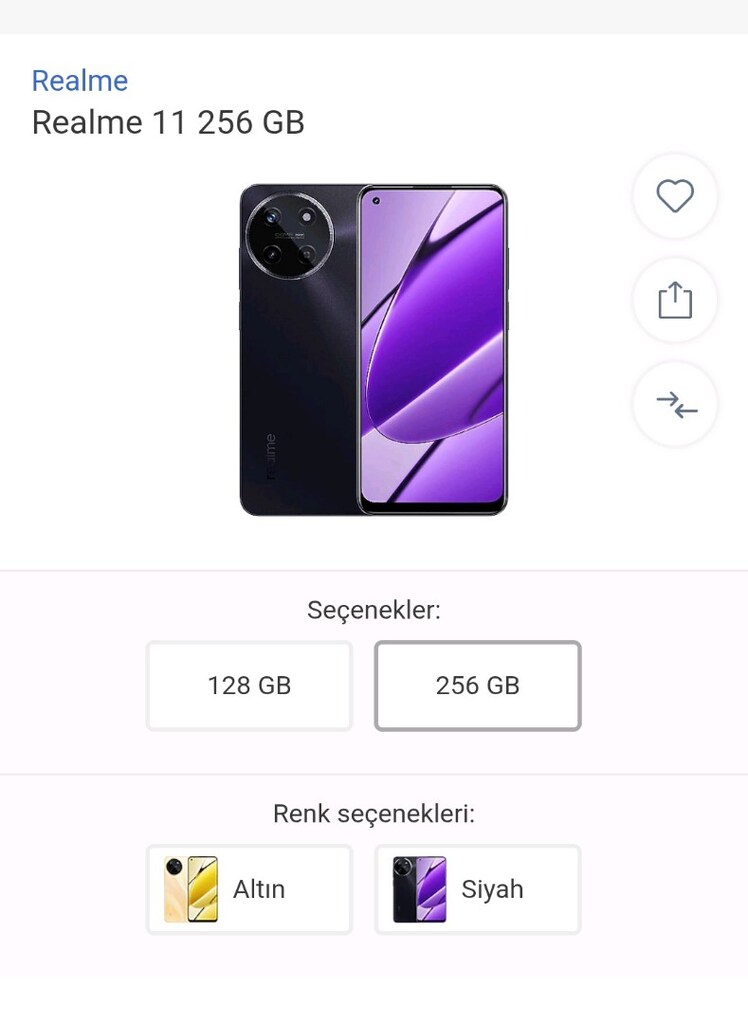 REALME 11 256 GB SİYAH - 4