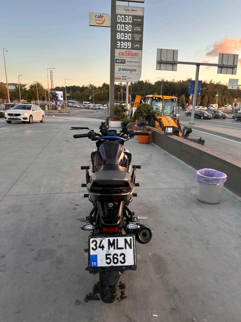 Sorunsuz mekanik tertemiz rider 18.500 km’de motorun ekstraları ön kor - 4