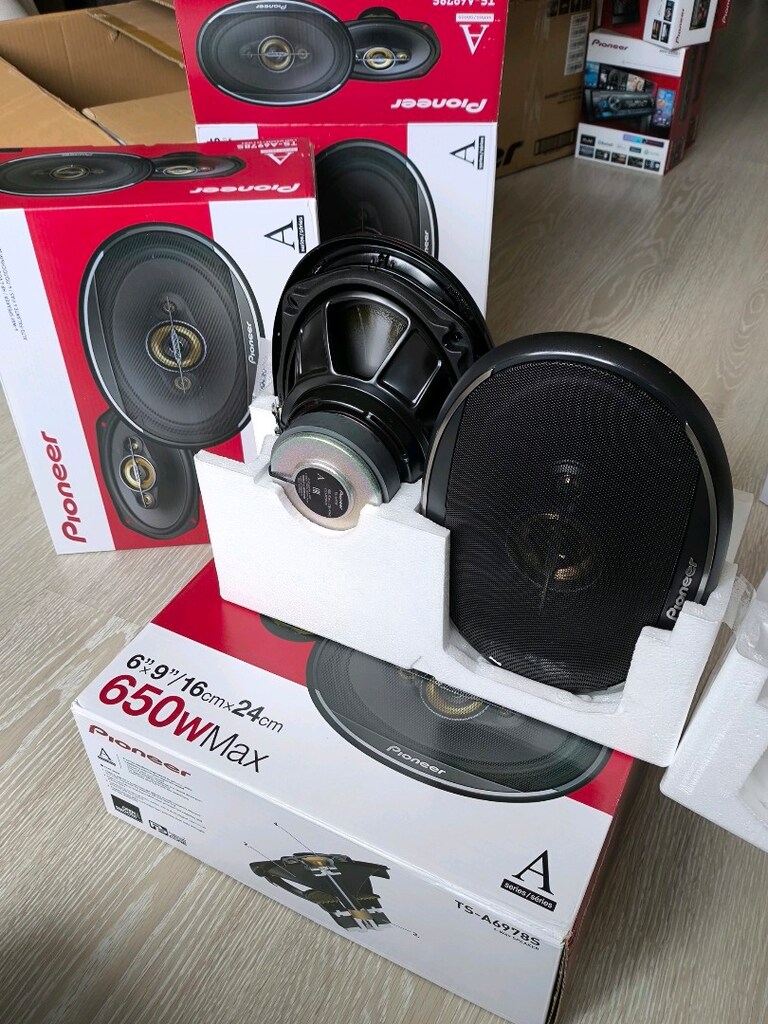 Pioneer Oval Hoparlör Takım 650W SIFIR - 5