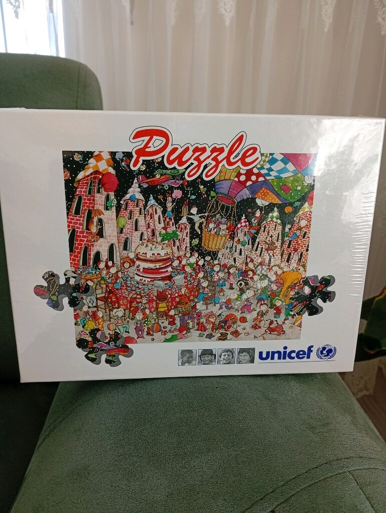 Ünicef Puzzle, sıfır bir üründür. 200, lük, dür. - 7