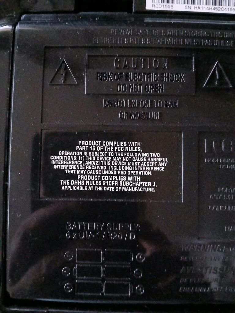 ESKILERDEN RCA CD/ RADIO ÇALAR - 6