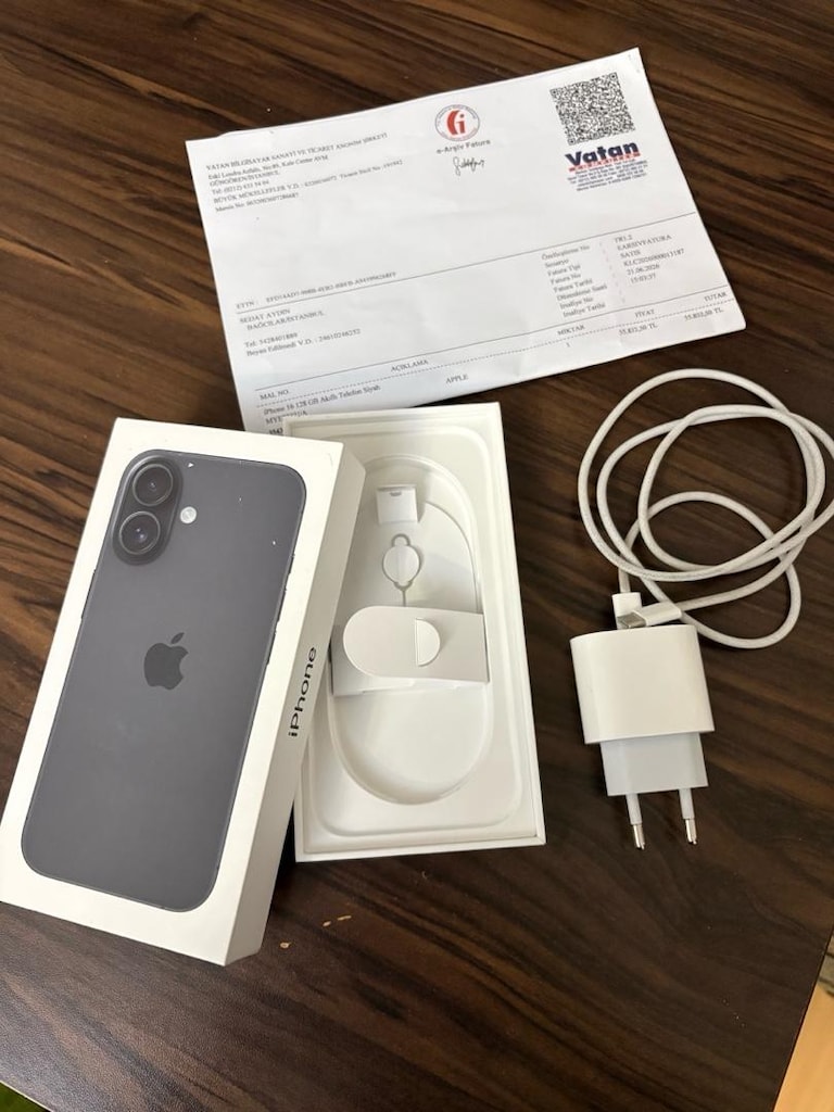 4 AYLIK SIFIR AYARINDA İPHONE 16 /128 - 10